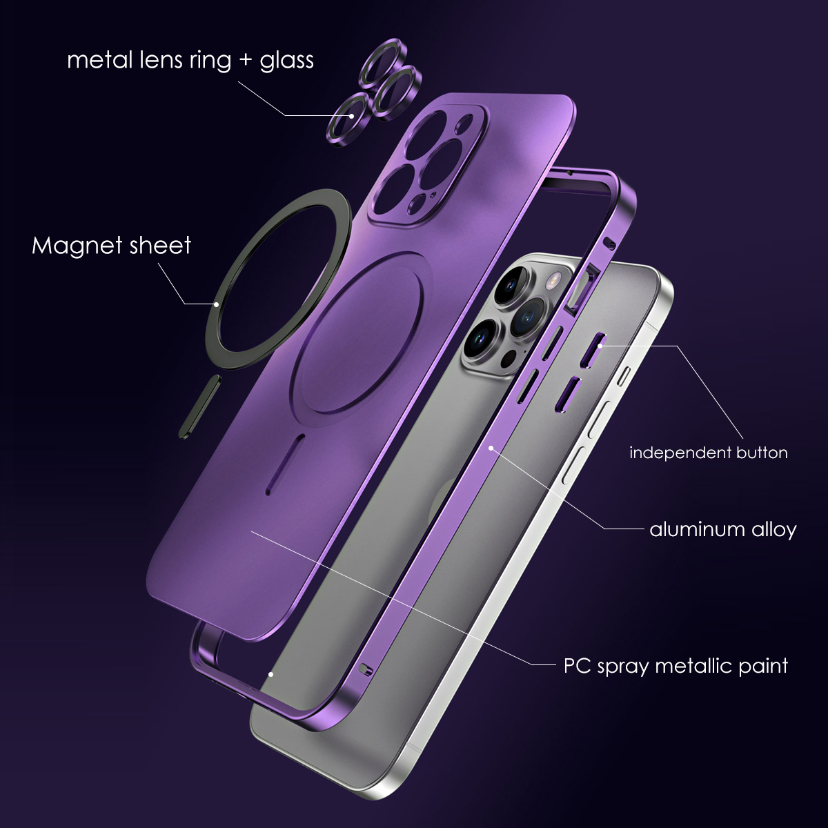 Original Color Metal Phone Cas - đánh giá và giá Metal Photo Panel