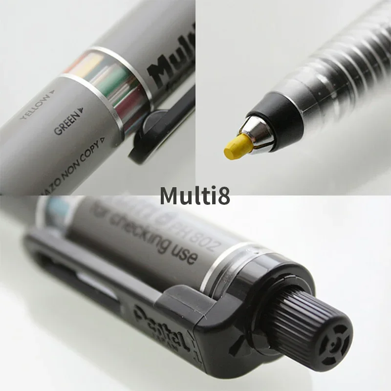 Japan Pentel Multi+8 Mechanica - đánh giá và giá Pentel Pen Energel