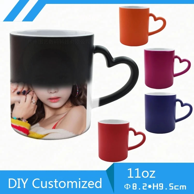 Tự Làm Cá Tính Magic Cốc Tập U - đánh giá và giá Sublimation Mug White