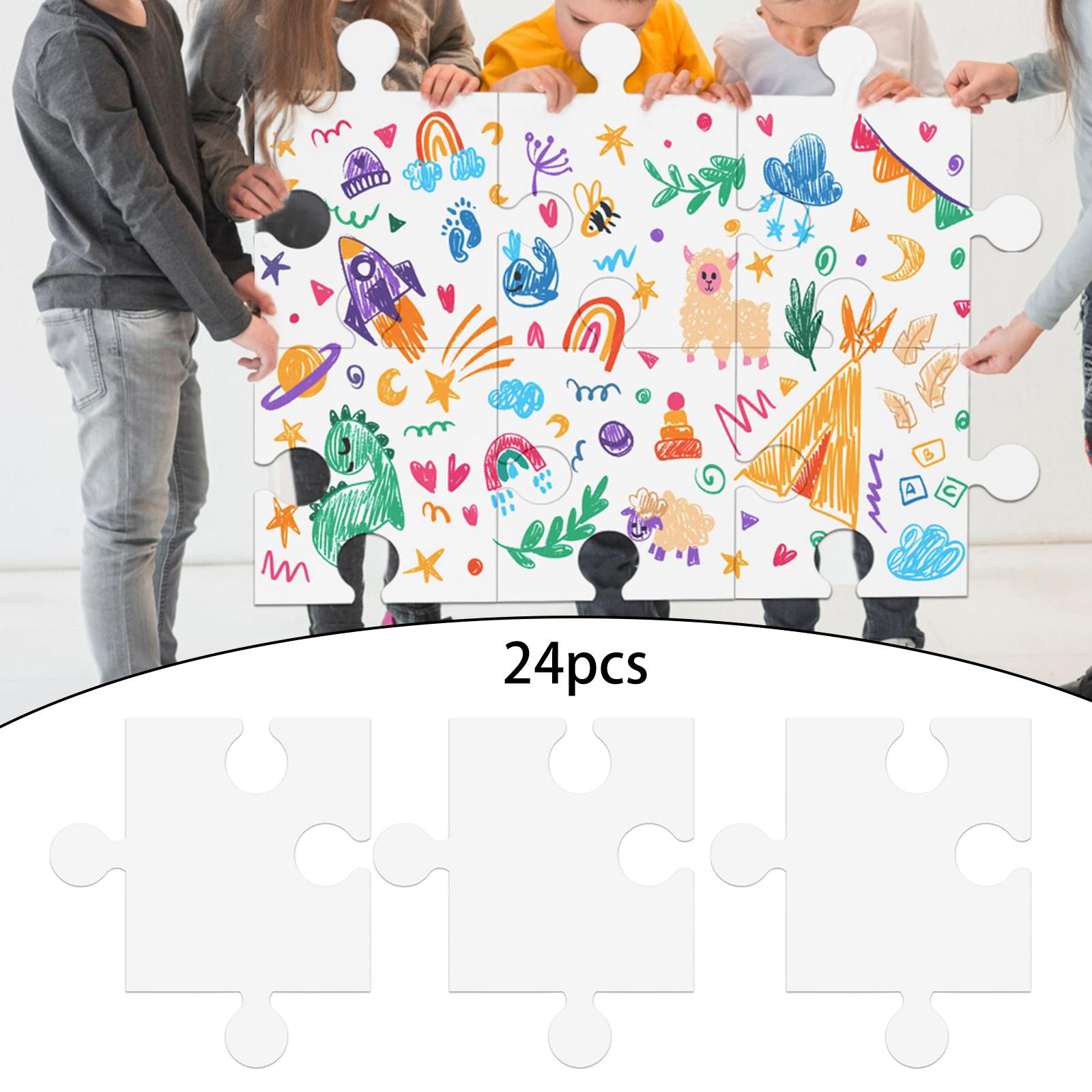 Kids Adult Blank Puzzle for DI - đánh giá và giá Puzzle Blank White